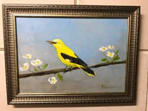 Henk Poeder - De Wielewaal op een Tak verkocht voor € 50!