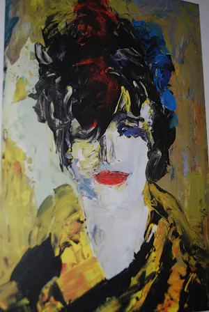 Cees Bantzinger - Lezende brunette aan een tafeltje - mooi ingelijst - & 2 boeken (1x gesigneerd!) kopen? Bied vanaf 150!