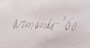 Armando - Abstracte compositie, inkttekening (1958) kopen? Bied vanaf 1000!