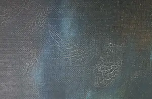 Roger Thalamy - Olieverf op doek, Galaxie - Ingelijst kopen? Bied vanaf 1!