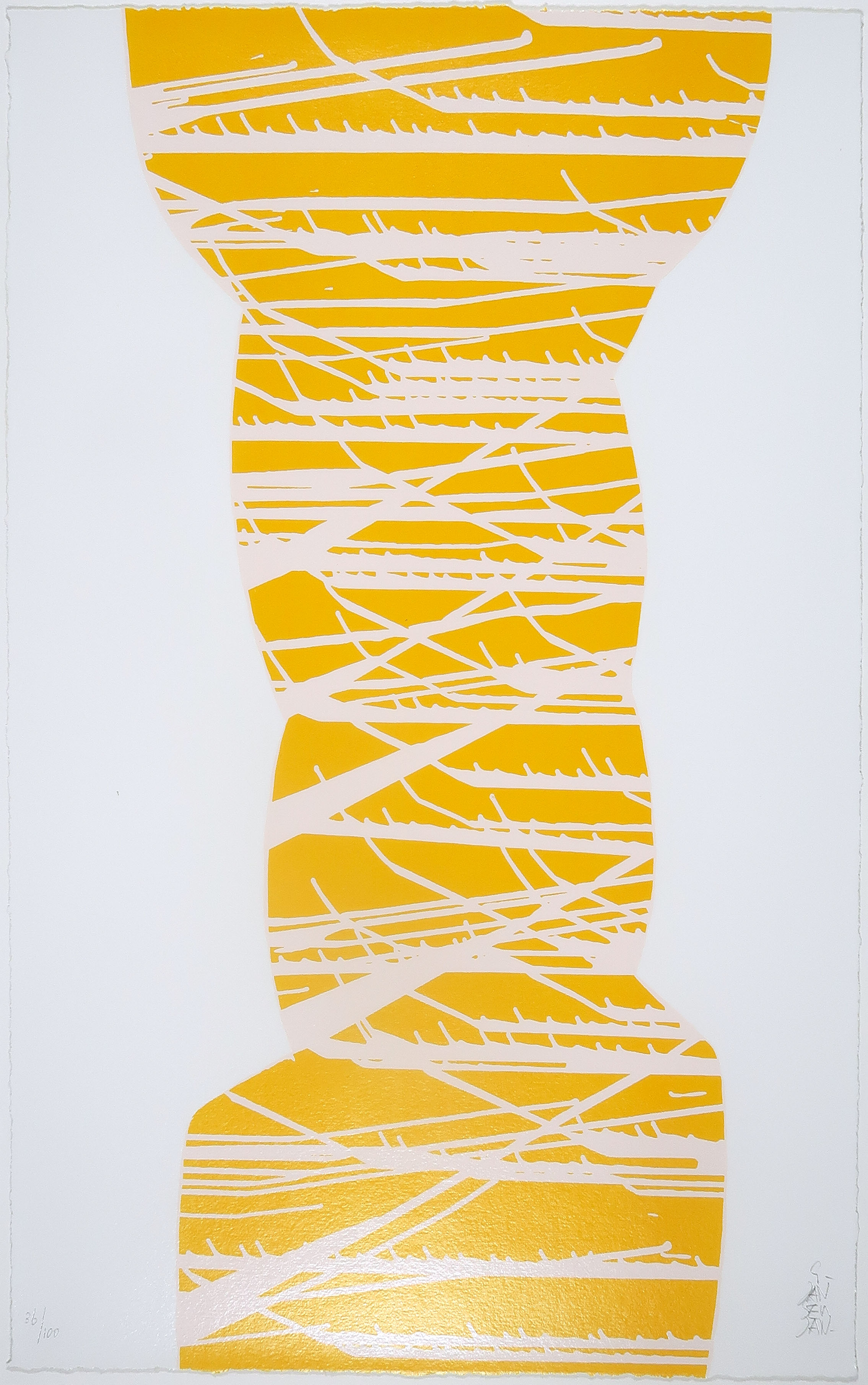 Geert Jan Jansen - Zeefdruk, Desert Tree 01 (Groot) kopen? Bied vanaf 50!