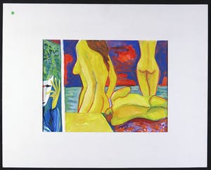Joe Wols - Acryl op papier, Ogygia IV kopen? Bied vanaf 1!