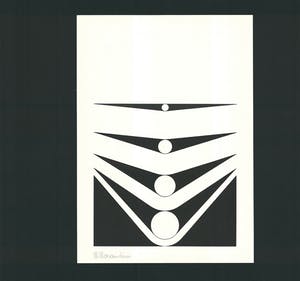 Marcello Morandini - compositie , zeefdruk , 1977 , oplage 230 kopen? Bied vanaf 110!