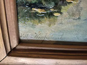 Willem Weissenbruch - olie op paneel, gesigneerd l.o. kopen? Bied vanaf 1150!