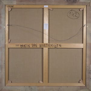 Martin van Wordragen - Olieverf op doek, Broedende vogel - Ingelijst (Groot) kopen? Bied vanaf 250!