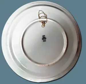 Chemkefa - Wandteller Keramik Delft Blauw Dekor Winterlandschaft nach F.J. du Chattel 70er kopen? Bied vanaf 70!