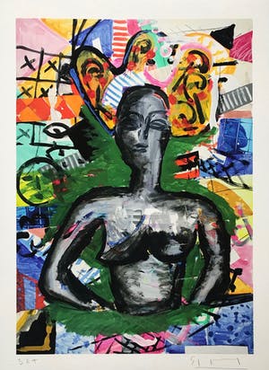 Stefan Szczesny - Gesigneerde giclée - 2013 - "Naakt" kopen? Bied vanaf 85!