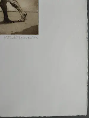 Ronald Tolman - gesigneerde ets kopen? Bied vanaf 69!