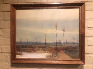 Paul Noldus - Landschap met bomen verkocht voor € 50!