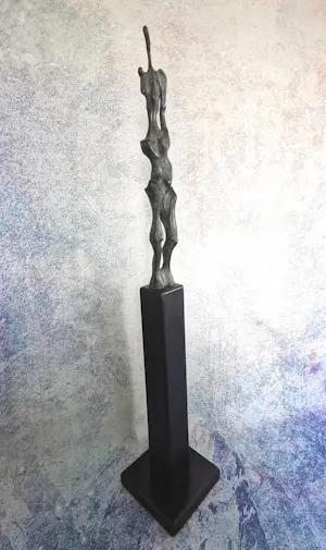 Ety Bagchus - Etienne groot Brons abstract sculptuur Apeldoorn - Lommel kopen? Bied vanaf 800!
