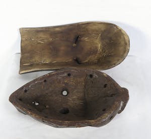 Pende - & Songye, Set van twee kleine paspoortmaskers kopen? Bied vanaf 1!