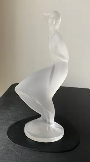 Ida Schwetz-Lehmann - 3 Art Deco "Frosted glass" sculpturen / Curt Schlevogt , Tsjechoslowakije kopen? Bied vanaf 130!