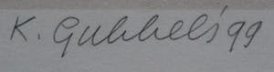 Klaas Gubbels - Ingelijste zeefdruk - 1999 kopen? Bied vanaf 350!