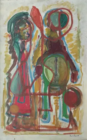 Jef van Turnhout - Drie figuren kopen? Bied vanaf 25!