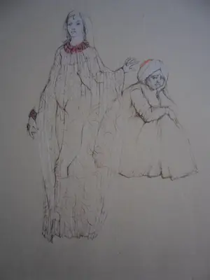 Leonor Fini - Originele ets "Twee vrouwen" kopen? Bied vanaf 50!