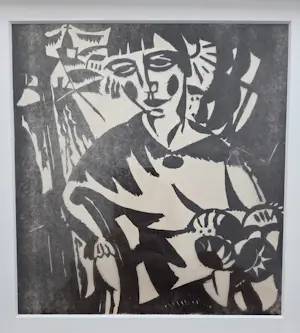 AcheterGustave De Smet - Portret vrouw met bloemen. Uit Wendingen. Ingelijst.? Enchérissez de 89!