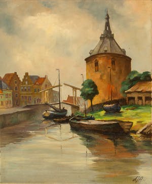 Toon Wildeboer - stadsgezicht Enkhuizen kopen? Bied vanaf 1!