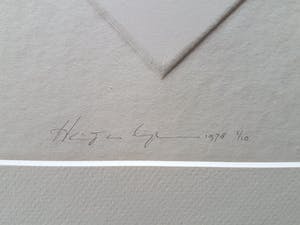 Harry van Kuyk - RELIEFDRUK MINIMALISME ZERO kopen? Bied vanaf 150!