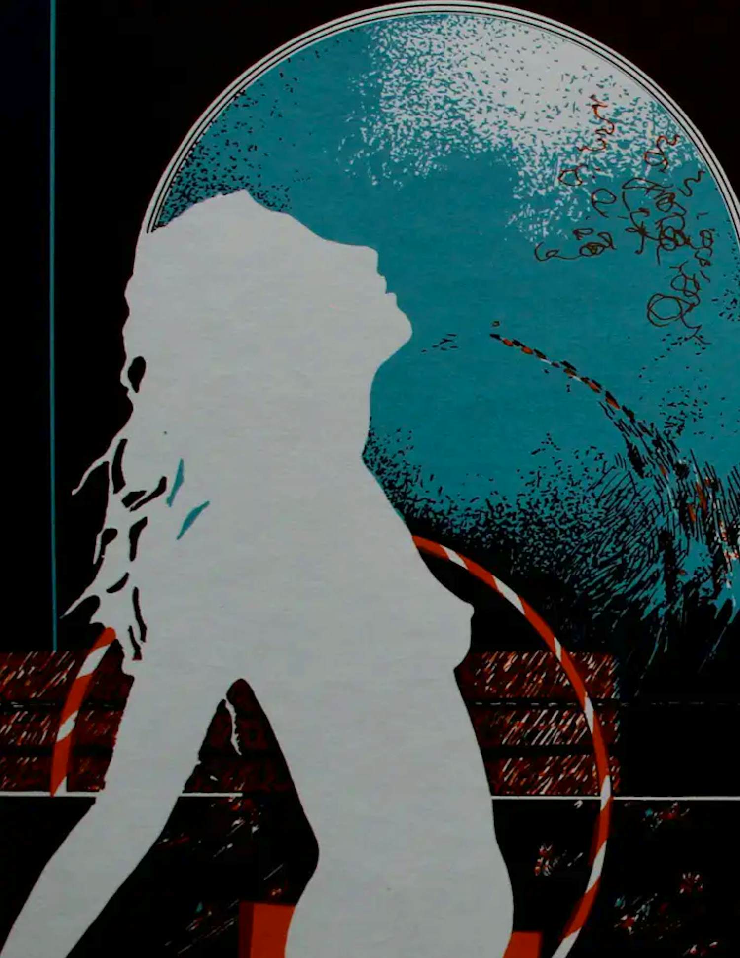 Martin R. Baeyens - Zeefdruk: Flatneurose - 1976 kopen? Bied vanaf 49!