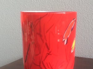 Niet of onleesbaar gesigneerd - GLAZEN DESIGN VAAS kopen? Bied vanaf 1!