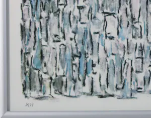 Jan Wolkers - Zeefdruk op papier, Winterbeelden XII - Ingelijst kopen? Bied vanaf 200!