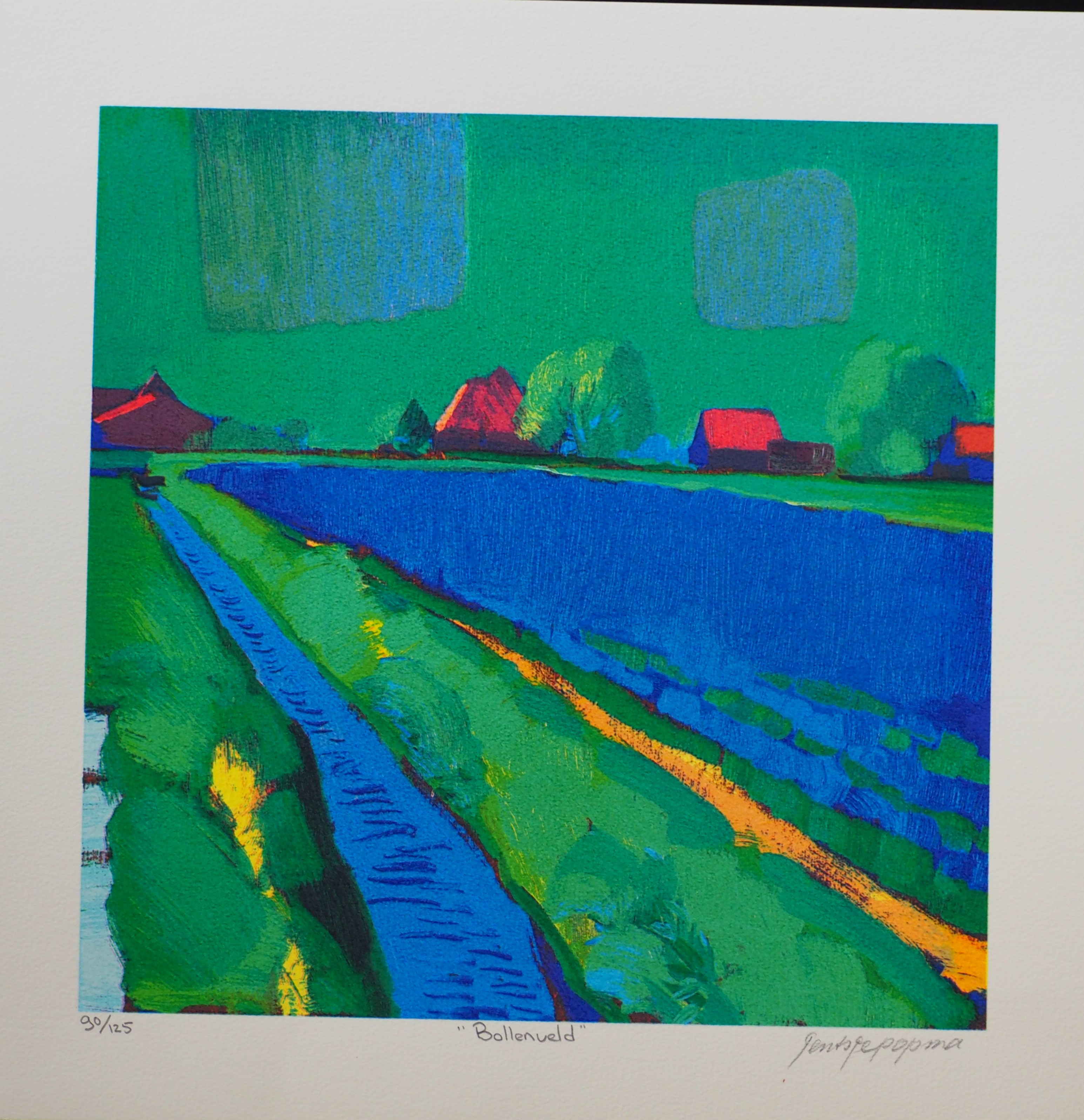 Jentsje Popma - Bollenveld verkocht voor € 50!