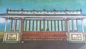 Rob Clous - Uitzicht op Zee II | Kleuren ets (V/X) - ingelijst kopen? Bied vanaf 45!