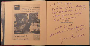 Jan Cremer - Lot van 2 publicaties waaronder gesigneerd boek kopen? Bied vanaf 1!