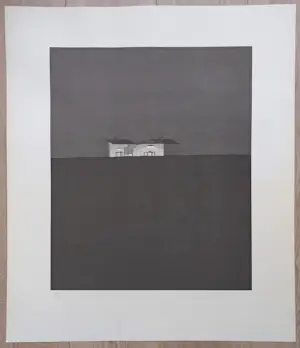 Jeroen Henneman - De bungalow Ynyswidden, zeefdruk kopen? Bied vanaf 125!