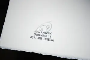 Jac Gijzen - abstracte litho - oplage 100 kopen? Bied vanaf 75!