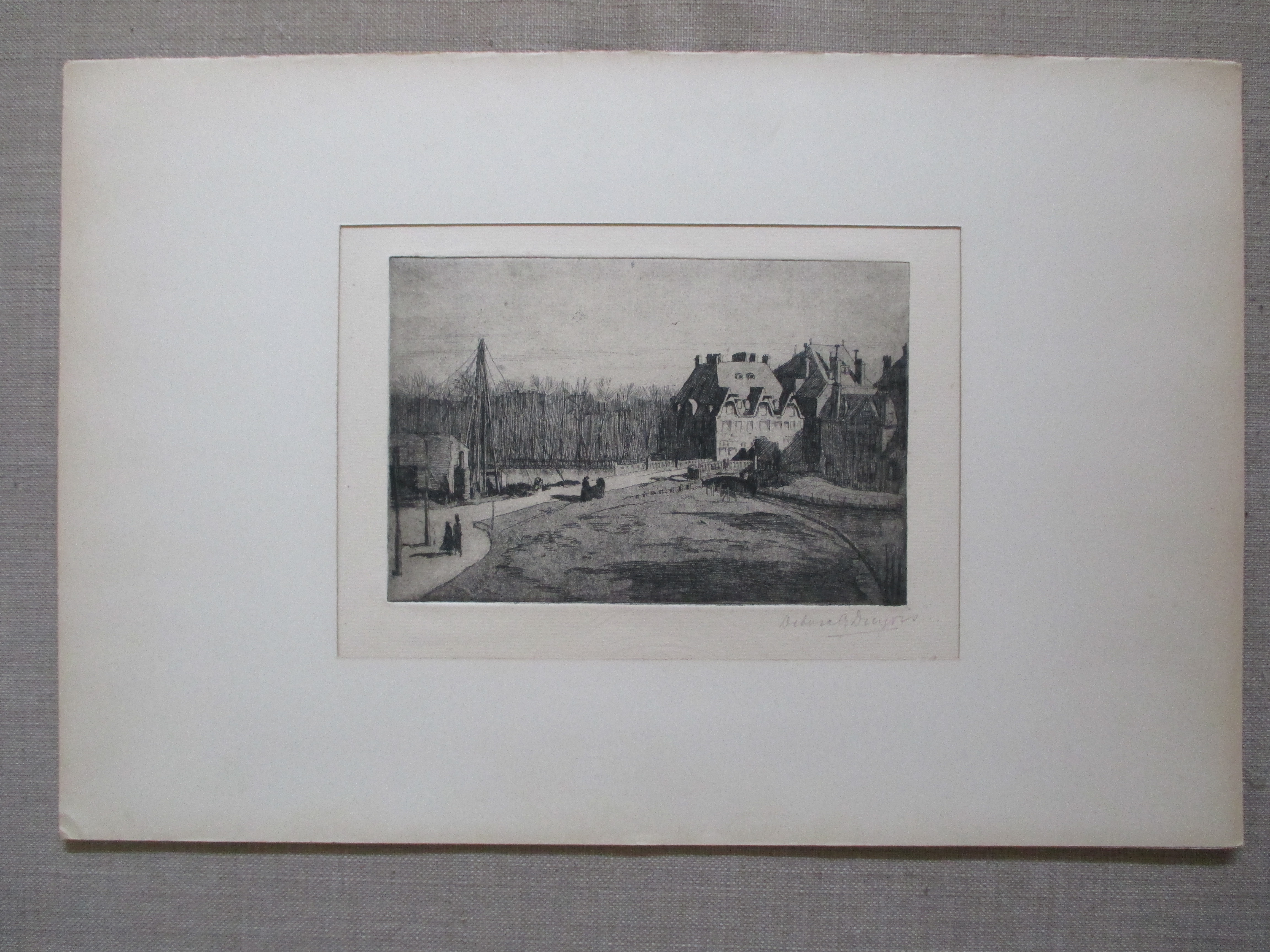 Debora Duyvis - Ets Dorpsgezicht kopen? Bied vanaf 20!