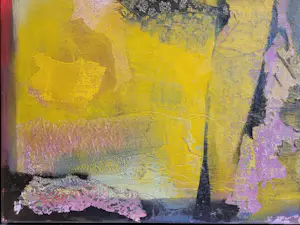 Marianne Benko - Abstracte kunst met gemengde techniek van olieverf en encaustiek kopen? Bied vanaf 375!