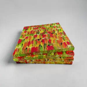 Elva Polyakova - Tulips time : painting's 4 x st. kopen? Bied vanaf 350!