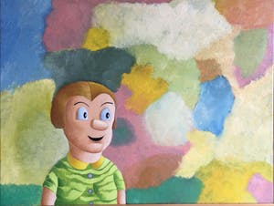 Dirk Bakker - olieverfschilderij | zonder titel kopen? Bied vanaf 65!