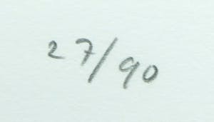 John Lie a Fo - Litho, Zonder titel - Ingelijst kopen? Bied vanaf 35!