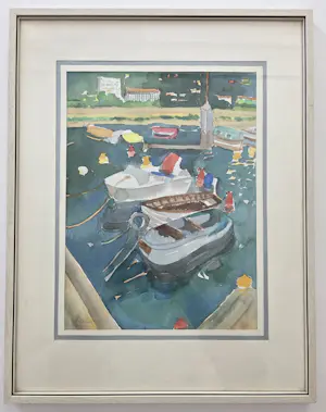 Claire Beelaerts van Blokland de la Court - Haven. Frankrijk. Zomer! kopen? Bied vanaf 69!