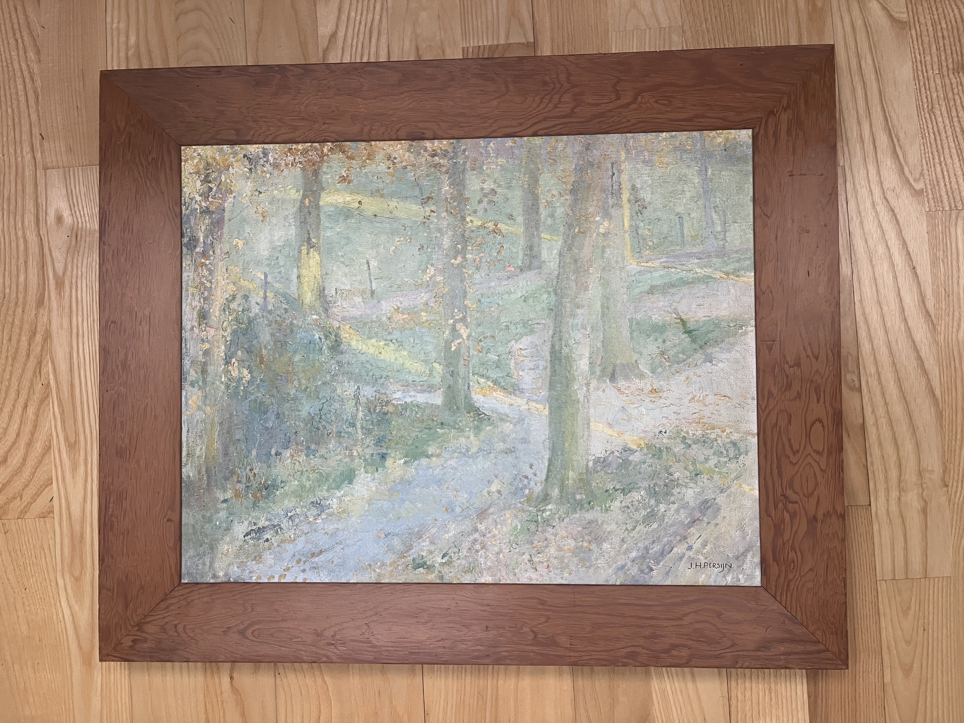 Buy Jan Hendrik Persijn - Lichtval in het bos? Bid from 75!