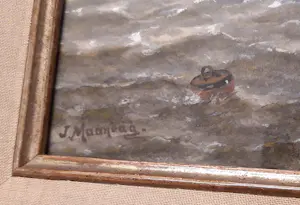 Jan Maandag - Zeegezicht met zeilboot Vlissingen Nr. 9 kopen? Bied vanaf 100!