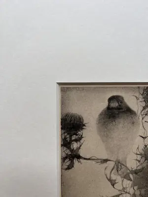 Jan Mankes - Originele Heliogravure Puttertje op Tak 1923 kopen? Bied vanaf 135!
