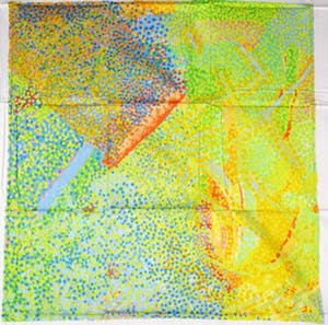 Jaap Hillenius - Zeefdruk op katoenzijde, The reading of Proust kopen? Bied vanaf 20!