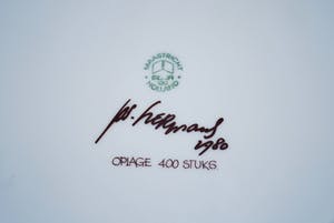 Jos Hermans - Bord - gesigneerd - oplage 400 kopen? Bied vanaf 25!