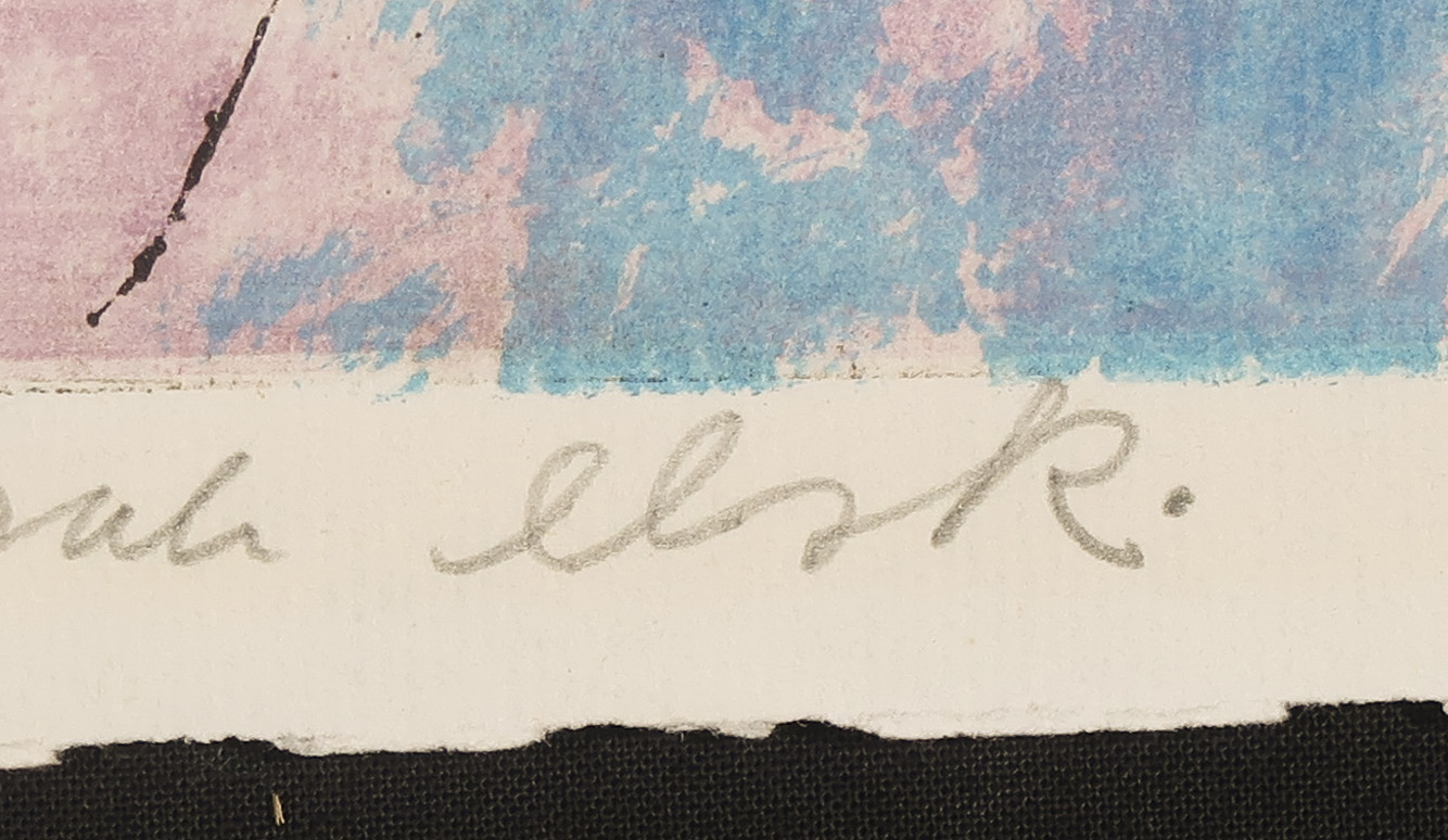 Els Korver - Ets, aquatint en monotype, Zonder titel  kopen? Bied vanaf 35!