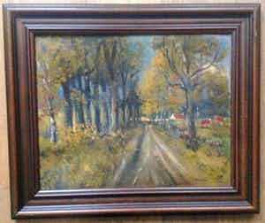 Chris Dijkman - Limburgs landschap verkocht voor € 35!