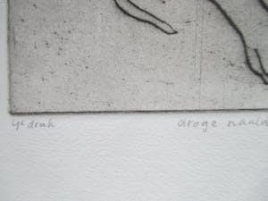 Hanny Ramaer - Ets "Foetus varken" kopen? Bied vanaf 30!