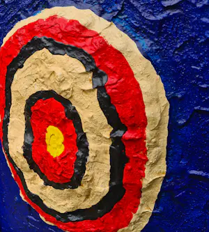 Bram Bogart - RoodZwartGeelOvaal kopen? Bied vanaf 450!