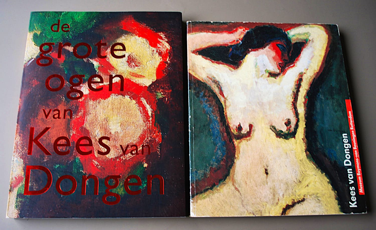 Kees van Dongen - 2 boekwerken: - De grote ogen (2010) - Boymans (1990) kopen? Bied vanaf 65!