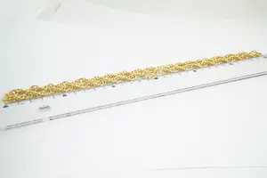 55 - Surinaams 18 Krt geel-gouden gedraaide Jasseron ketting - zwaar! (80+gr) kopen? Bied vanaf 2630!