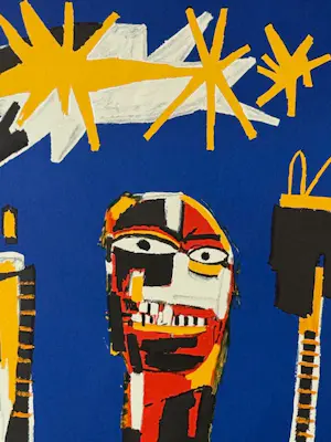 Jean-Michel Basquiat - Welcoming Jeers - 1997 kopen? Bied vanaf 550!