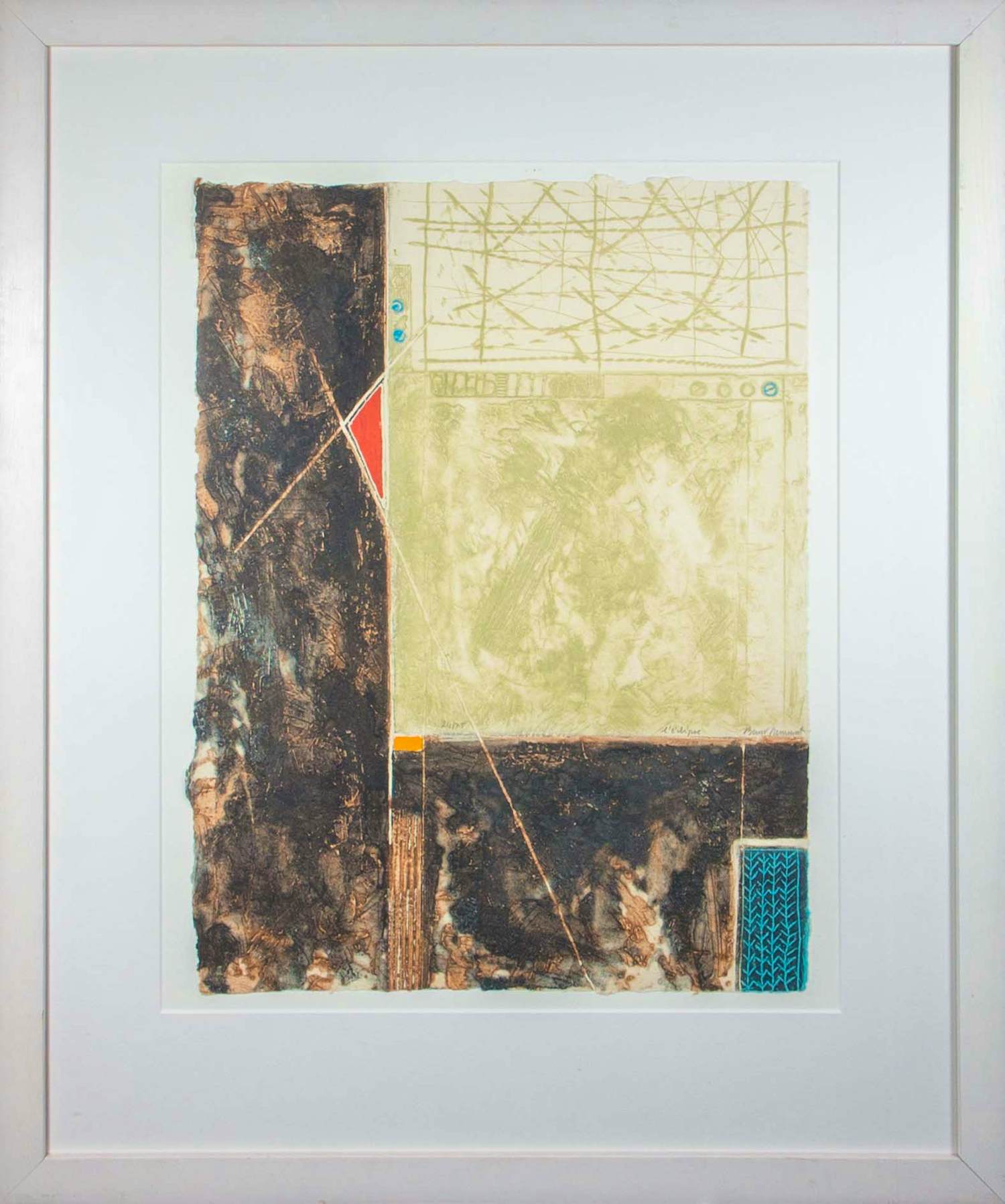 Bernard Remusat - Carborundum, L'eclipse - Ingelijst kopen? Bied vanaf 50!