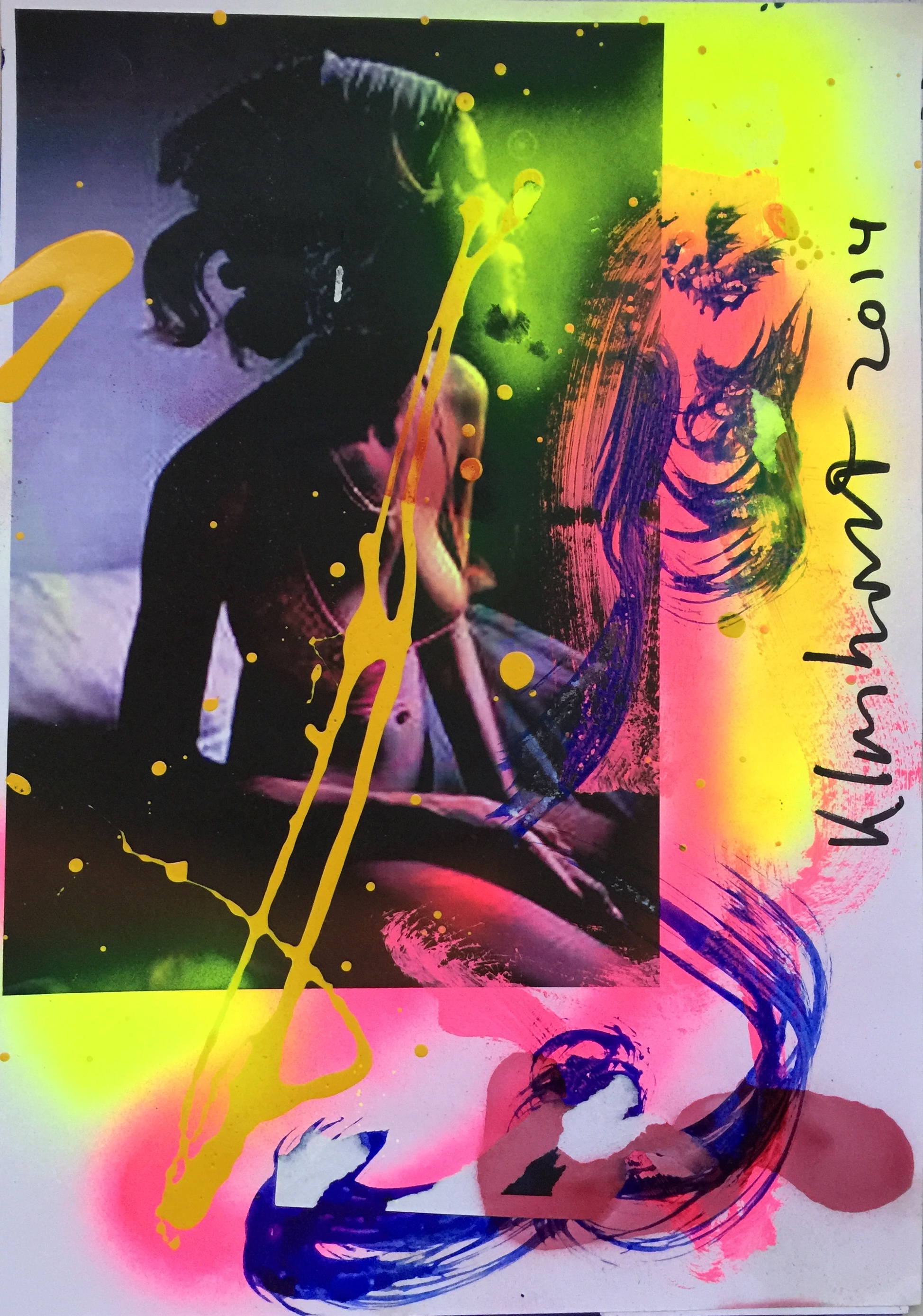 Peter Klashorst - Originele handgesigneerde tekening - African Art kopen? Bied vanaf 1!